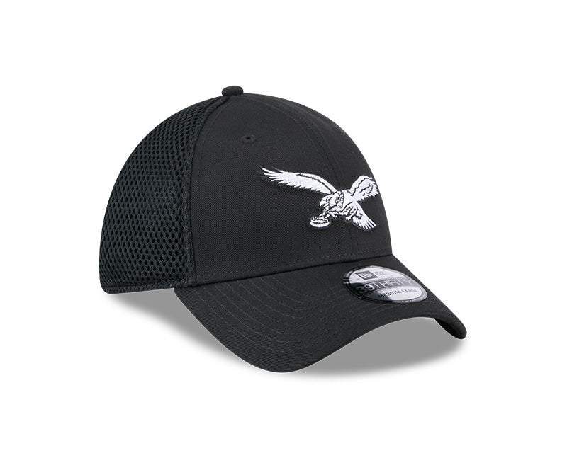 New Era Philadelphia Eagles Black Main Neo 39THIRTY Flex Hat