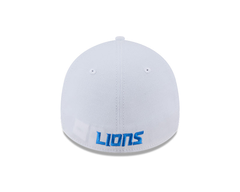 New Era Detroit Lions White Main Neo 39THIRTY Flex Hat