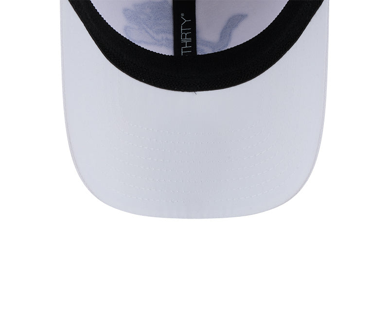 New Era Detroit Lions White Main Neo 39THIRTY Flex Hat