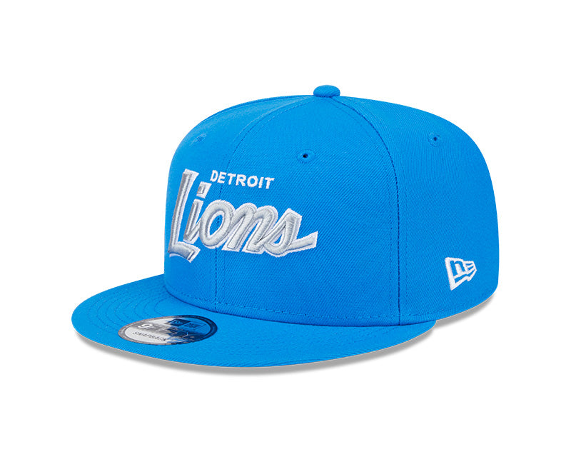 New Era Detroit Lions Main Script 9FIFTY Snapback Hat