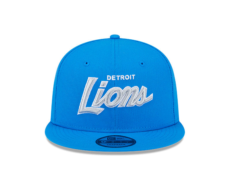 New Era Detroit Lions Main Script 9FIFTY Snapback Hat