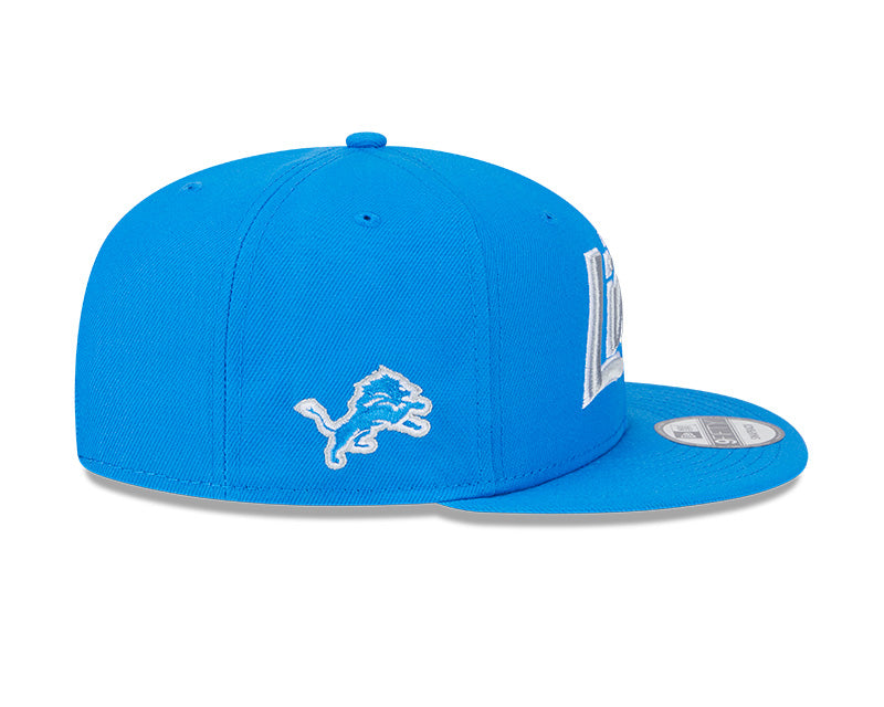 New Era Detroit Lions Main Script 9FIFTY Snapback Hat