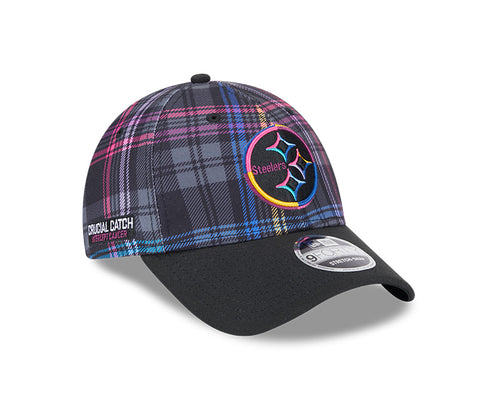 2024 NFL Crucial Catch Plaid 9FORTY Adjustable Hat