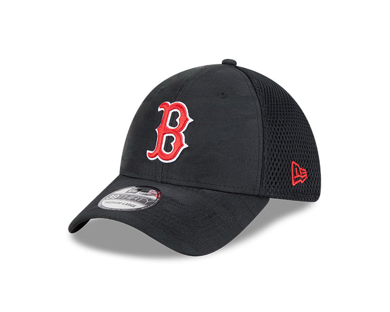 Boston Red Sox Black Camo Tone 39THIRTY Flex