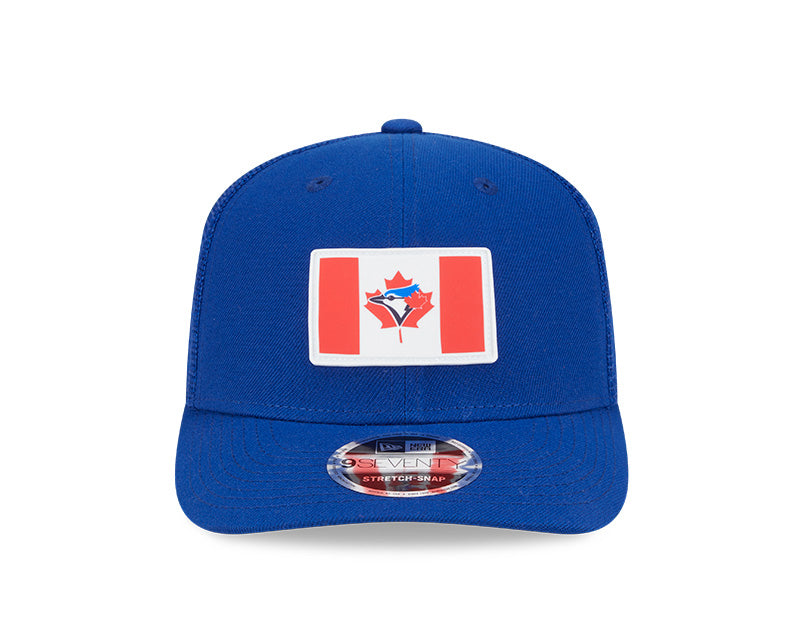 Toronto Blue Jays Flag 9SEVENTY Stretch-Snap Hat