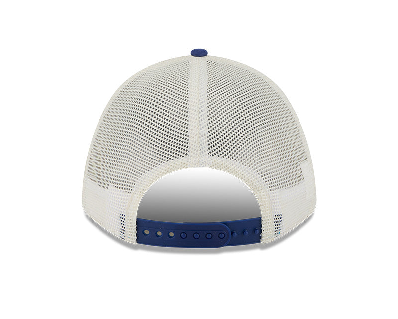Los Angeles Dodgers Chrome Arch 9FORTY M-Crown A-Frame Trucker Hat