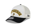 Pittsburgh Pirates Chrome Arch 9FORTY M-Crown A-Frame Trucker Hat