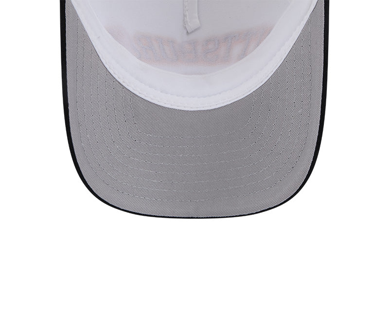 Pittsburgh Pirates Chrome Arch 9FORTY M-Crown A-Frame Trucker Hat