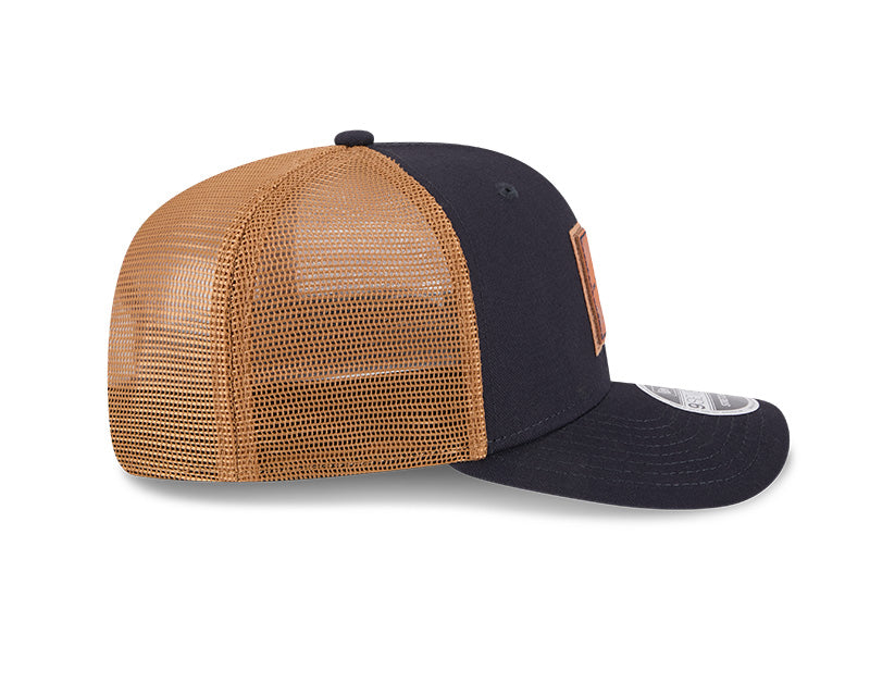 Houston Astros Debossed 9SEVENTY Stretch-Snap Trucker Hat