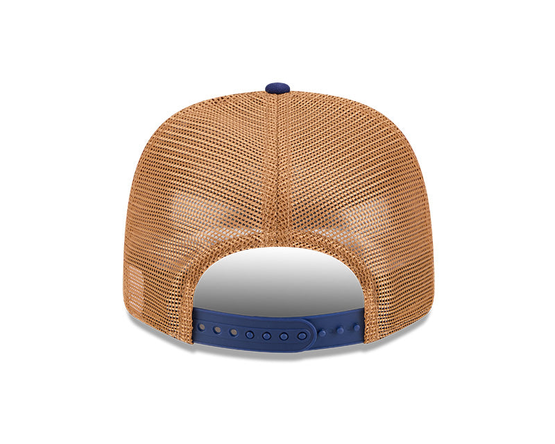 Los Angeles Dodgers Debossed 9SEVENTY Stretch-Snap Trucker Hat