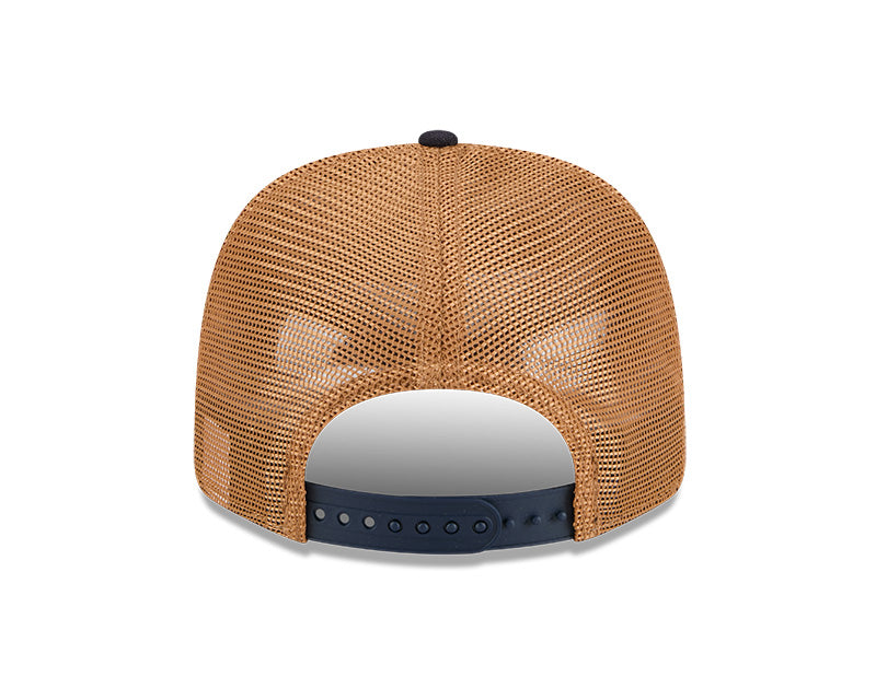 New York Yankees Debossed 9SEVENTY Stretch-Snap Trucker Hat