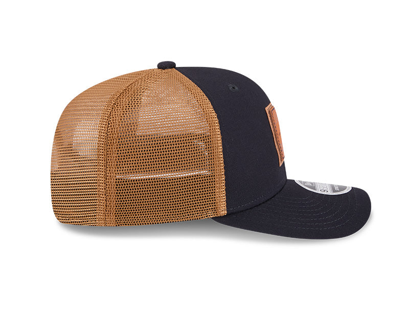 New York Yankees Debossed 9SEVENTY Stretch-Snap Trucker Hat