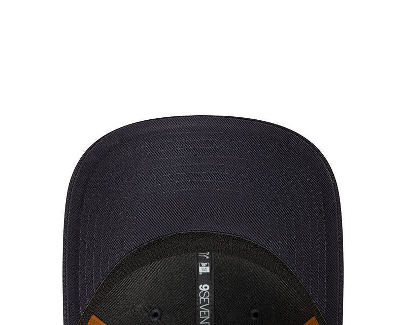 New York Yankees Debossed 9SEVENTY Stretch-Snap Trucker Hat