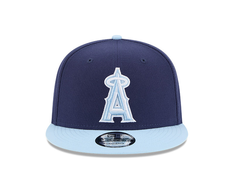 Los Angeles Angels Navy/Light Blue Color Pack Two-Tone 9FIFTY Snapback Hat
