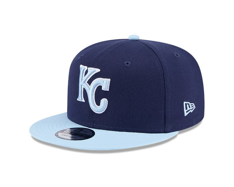 Kansas City Royals Navy/Light Blue Color Pack 2-Tone 9FIFTY Snapback Hat