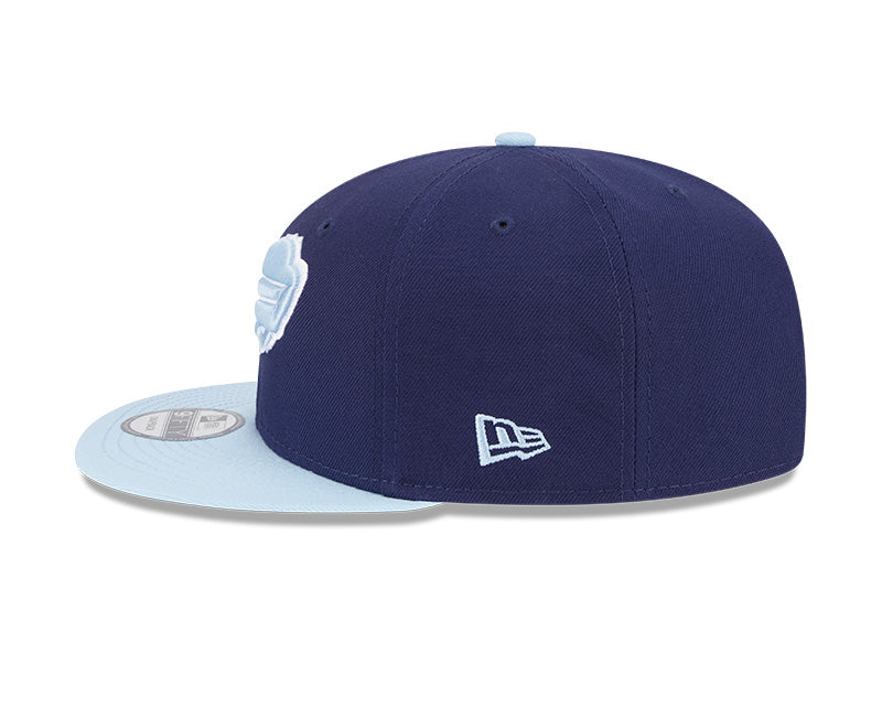 Buffalo Bills Navy/Light Blue 2-Tone Color Pack 9FIFTY Snapback Hat