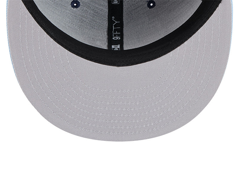 Kansas City Chiefs Navy/Light Blue 2-Tone Color Pack 9FIFTY Snapback Hat