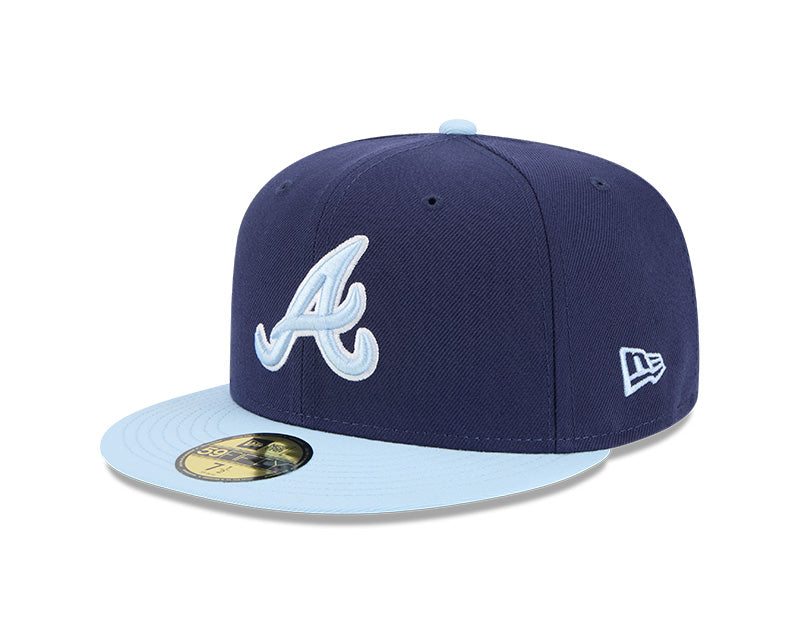 Atlanta Braves Navy/Light Blue Color Pack 2-Tone 59FIFTY Fitted Hat