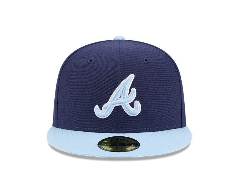 Atlanta Braves Navy/Light Blue Color Pack 2-Tone 59FIFTY Fitted Hat