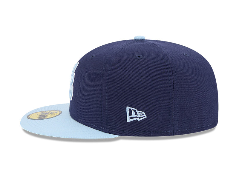 Atlanta Braves Navy/Light Blue Color Pack 2-Tone 59FIFTY Fitted Hat