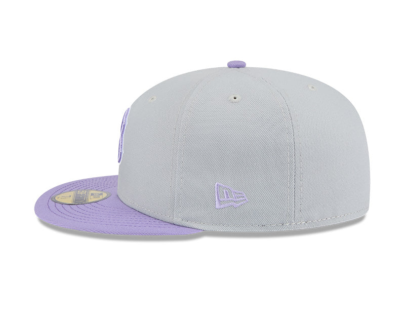 Boston Red Sox Grey/Light Purple Color Pack Two-Tone 59FIFTY Fitted Hat