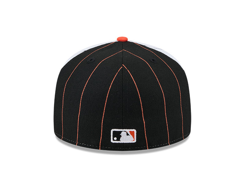 Baltimore Orioles Pinstripe 59FIFTY Fitted Hat