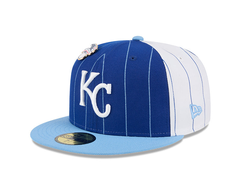 Kansas City Royals Pinstripe 59FIFTY Fitted Hat