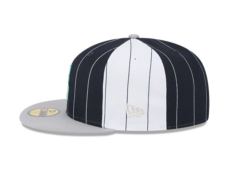 Seattle Mariners Pinstripe 59FIFTY Fitted Hat