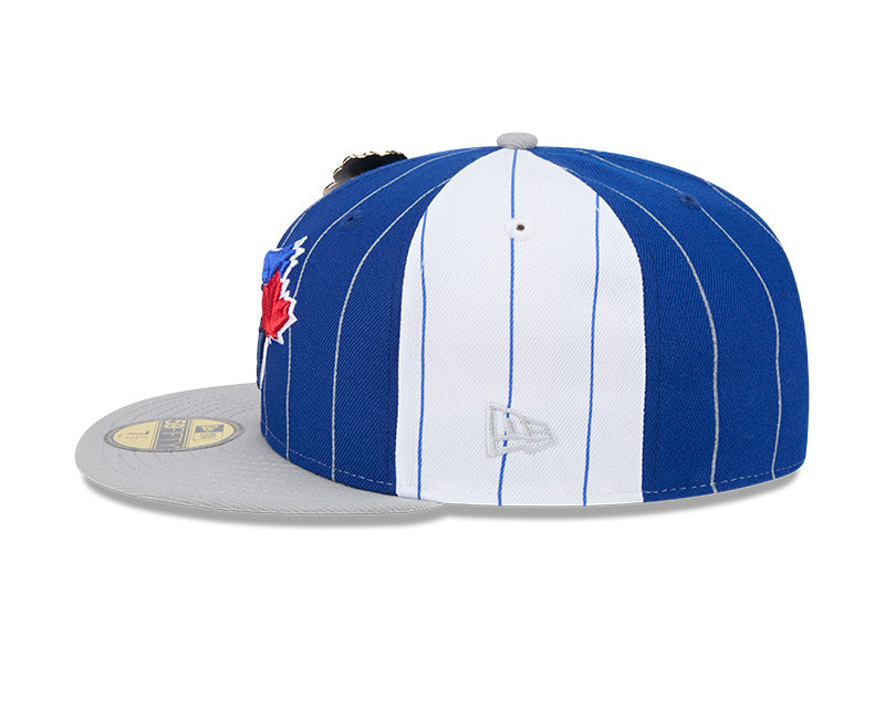 Toronto Blue Jays Pinstripe 59FIFTY Fitted Hat
