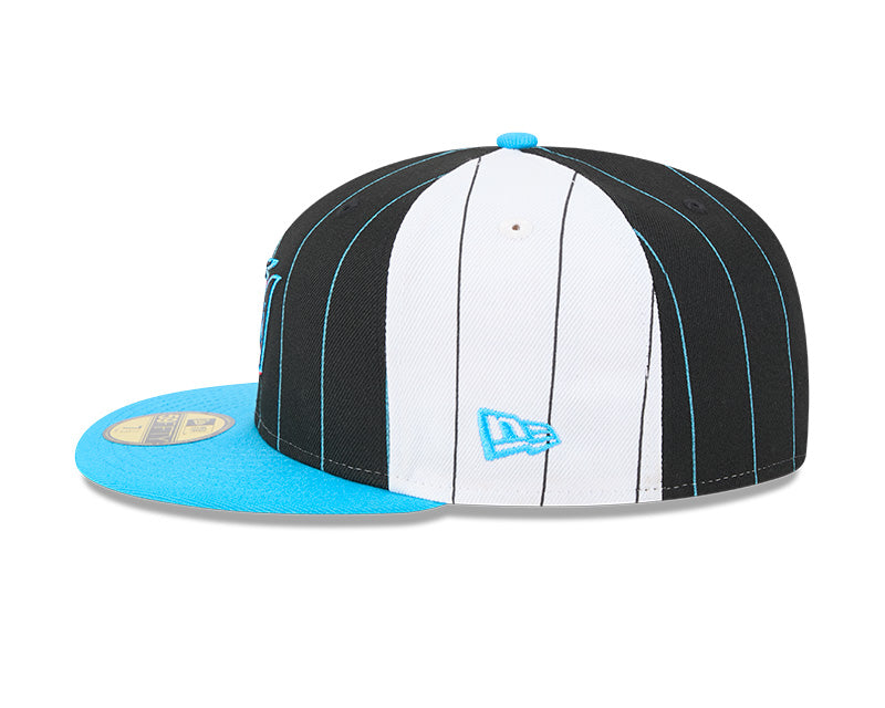 Miami Marlins Pinstripe 59FIFTY Fitted Hat