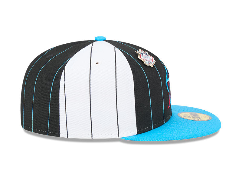 Miami Marlins Pinstripe 59FIFTY Fitted Hat