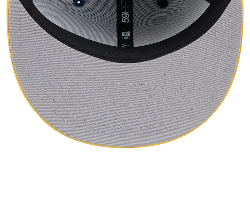 Milwaukee Brewers Pinstripe 59FIFTY Fitted Hat