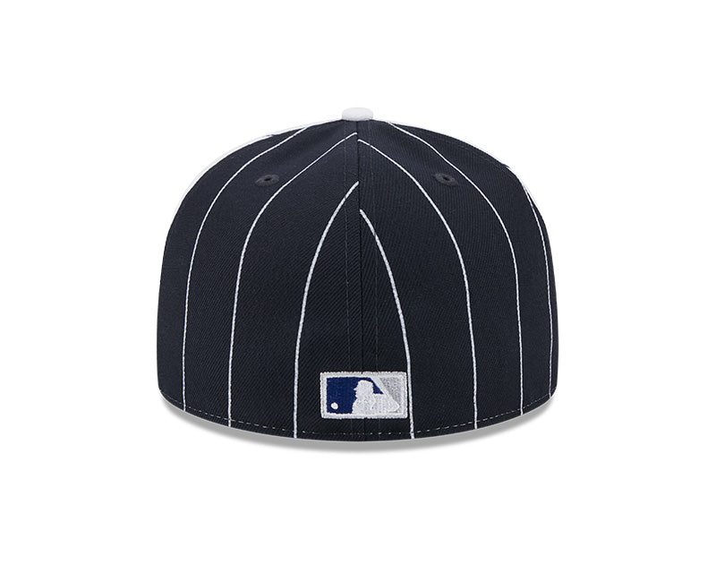 Chicago Cubs Pinstripe 59FIFTY Fitted Hat