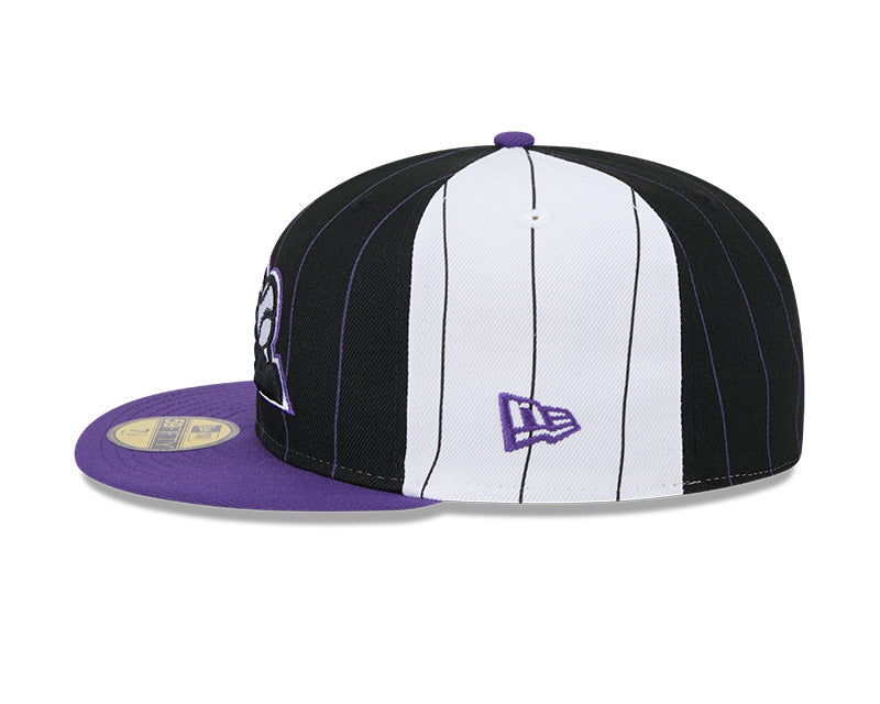 Colorado Rockies Pinstripe 59FIFTY Fitted Hat