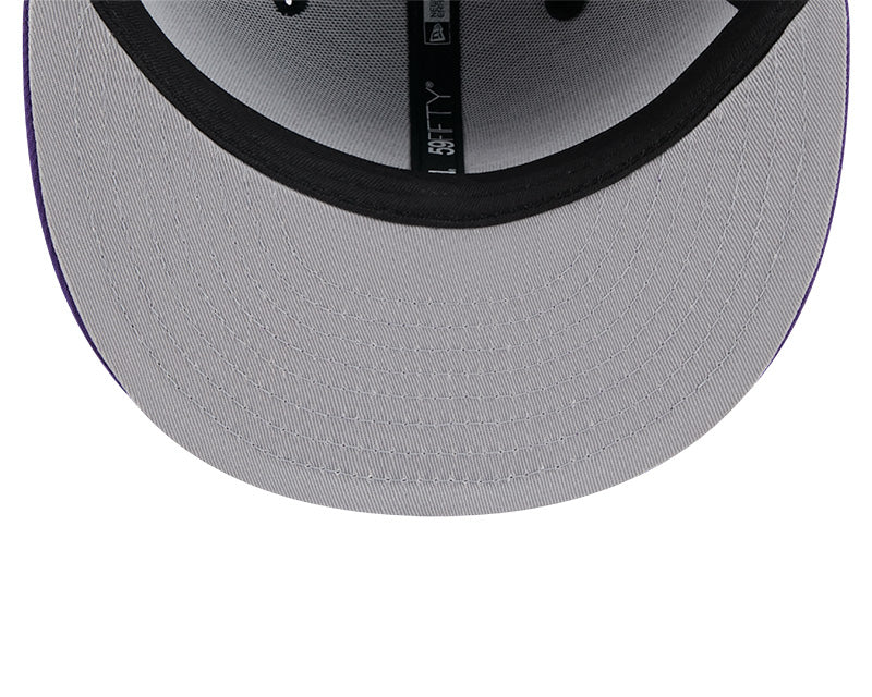 Colorado Rockies Pinstripe 59FIFTY Fitted Hat