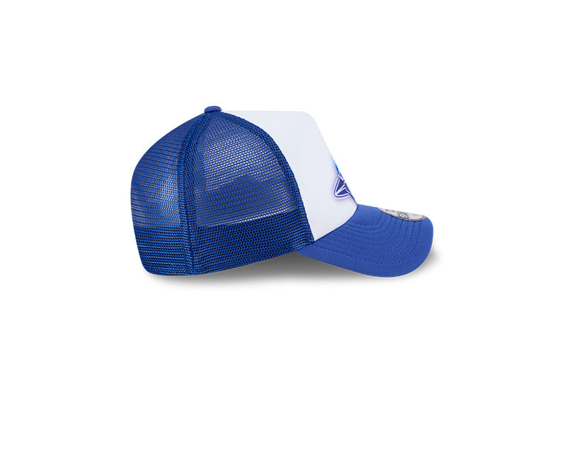 Youth Toronto Blue Jays Painted A-Frame 9FORTY Trucker Adjustable Hat
