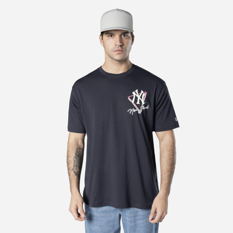 New York Yankees Trend Glow Logo T-Shirt
