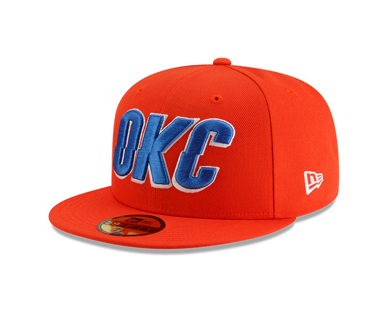 New Era Oklahoma City Thunder 2025 Statement Edition 59FIFTY Fitted Hat