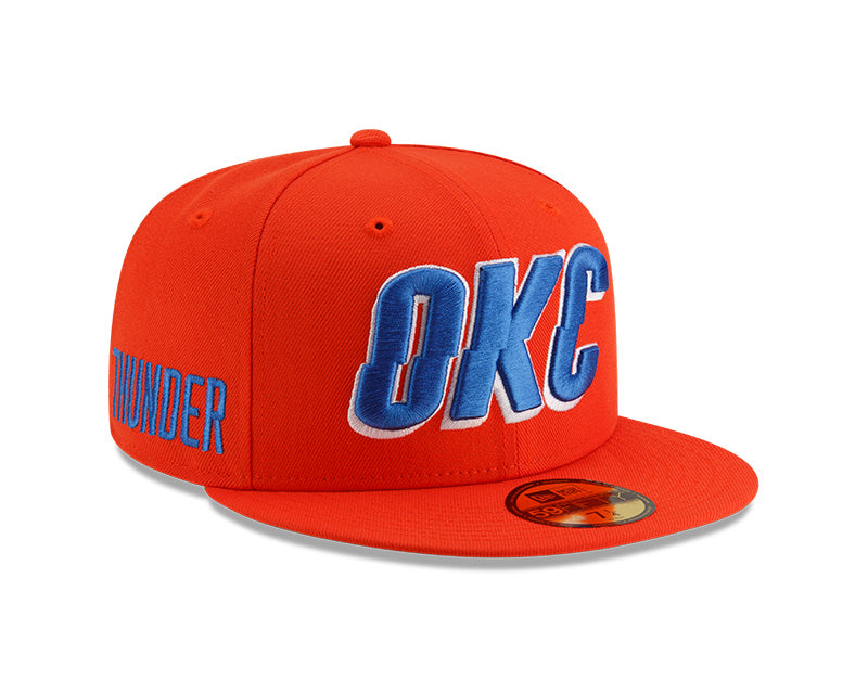 New Era Oklahoma City Thunder 2025 Statement Edition 59FIFTY Fitted Hat