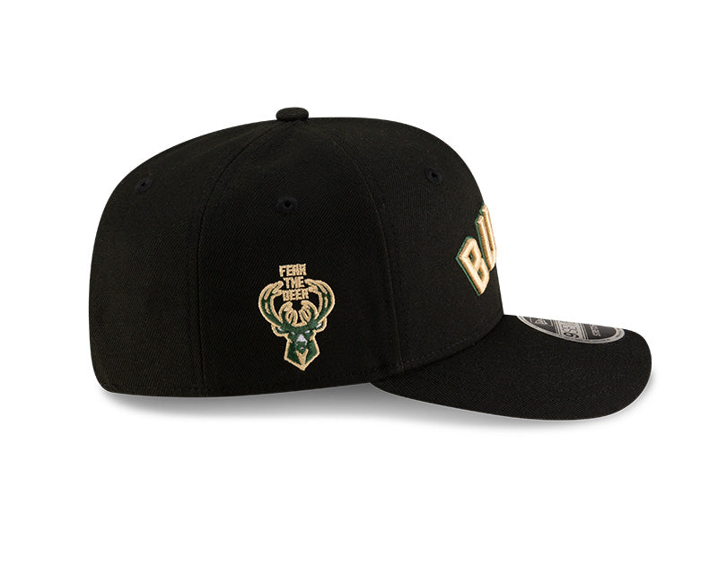 New Era Milwaukee Bucks Statement Edition 9SEVENTY Stretch-Snap Hat