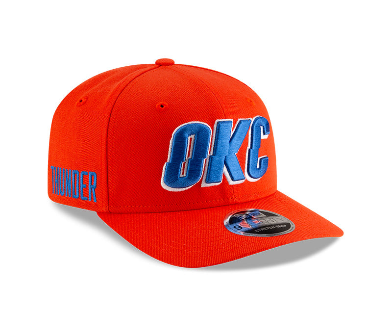 New Era Oklahoma City Thunder Statement Edition 9SEVENTY Stretch-Snap Hat