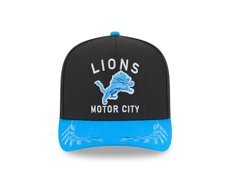 Detroit Lions 2025 Draft 9FIFTY A-Frame Snapback