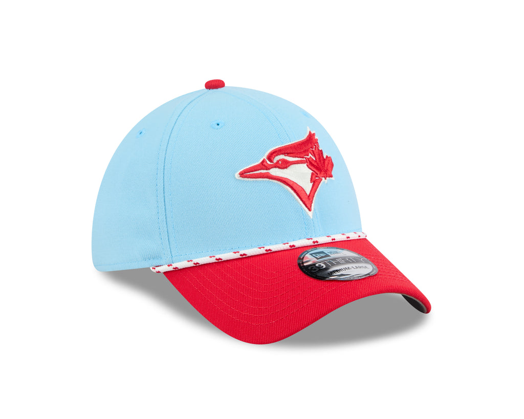 New Era Toronto Blue Jays Canada Day July 1st 39THIRTY Stretch-Fit Hat