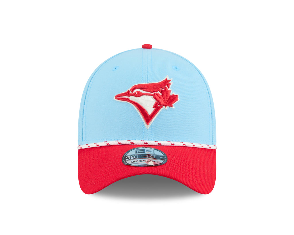 New Era Toronto Blue Jays Canada Day July 1st 39THIRTY Stretch-Fit Hat