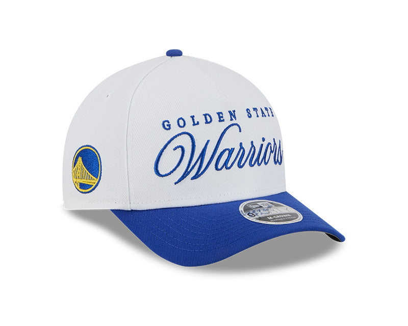 Golden State Warriors 2025 Draft 9FORTY M-Crown A-Frame Snapback