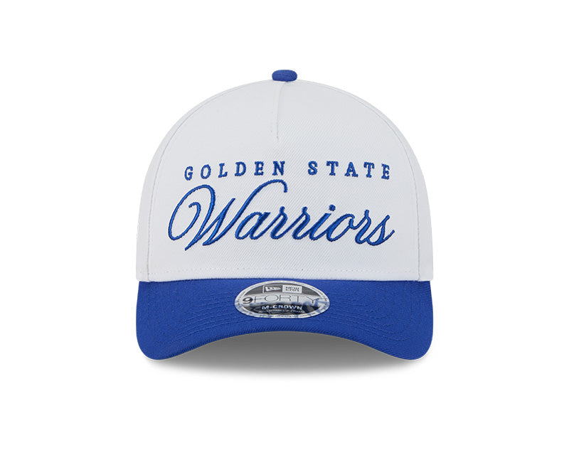 Golden State Warriors 2025 Draft 9FORTY M-Crown A-Frame Snapback
