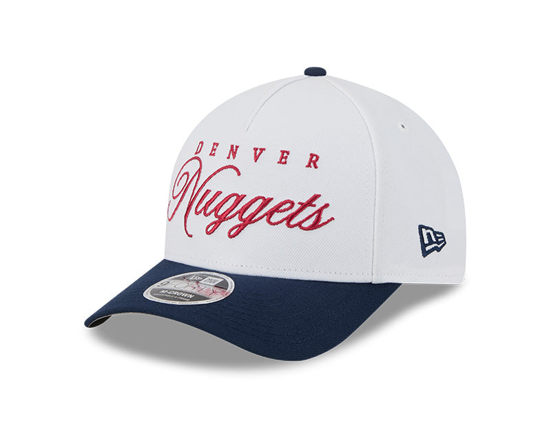 Denver Nuggets 2025 Draft 9FORTY M-Crown A-Frame Snapback