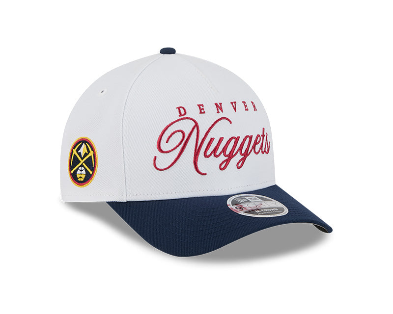 Denver Nuggets 2025 Draft 9FORTY M-Crown A-Frame Snapback