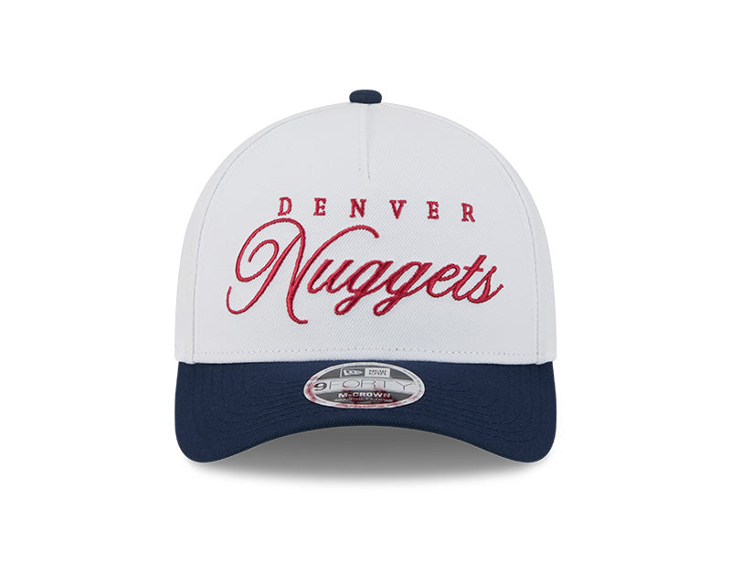 Denver Nuggets 2025 Draft 9FORTY M-Crown A-Frame Snapback