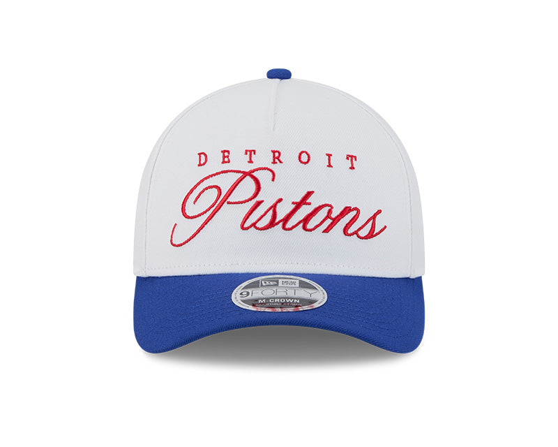 Detroit Pistons 2025 Draft 9FORTY M-Crown A-Frame Snapback